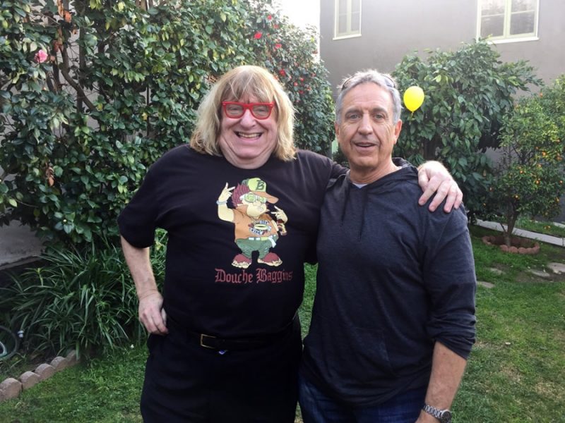 With Bruce Vilanch